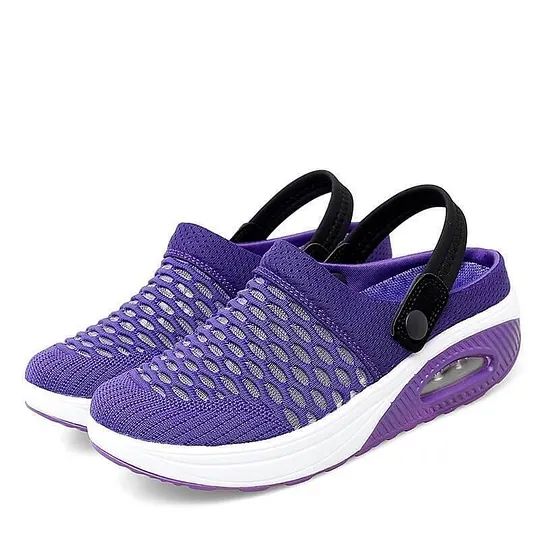 Women’s Lightweight Air Cushion Slip-On Walking Shoes