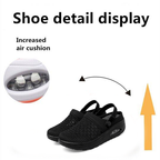 Women’s Lightweight Air Cushion Slip-On Walking Shoes